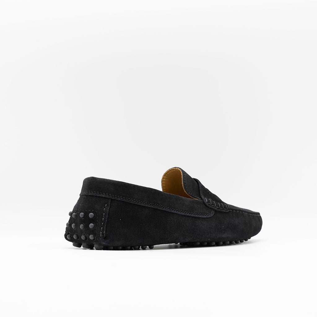 THE CLASSIC CAR SHOE by MANO BLACK SUEDE
