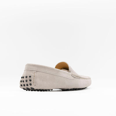 THE CLASSIC CAR SHOE by MANO GREY SUEDE