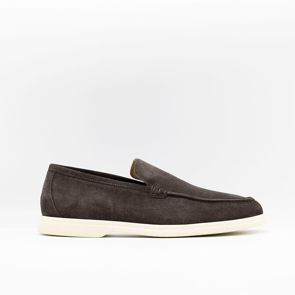The minimal moccasin - Brown Suede