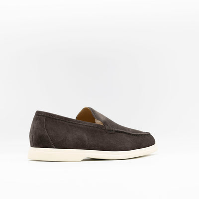 The minimal moccasin - Brown Suede