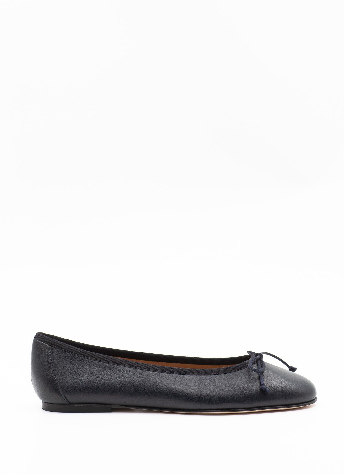 Scala ballet flats in navy leather