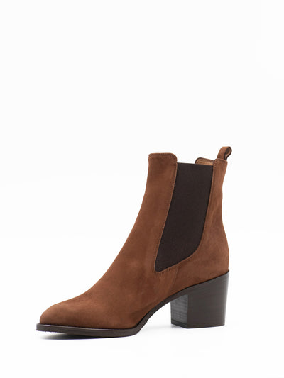 60 mm Chelsea boots in cognac