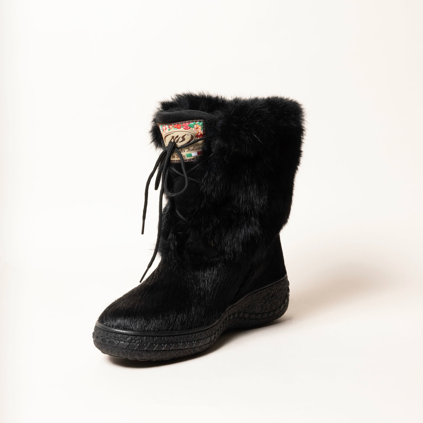 Women's snow boots in black