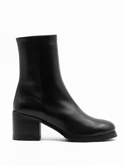 Shearling-lined ankle boots