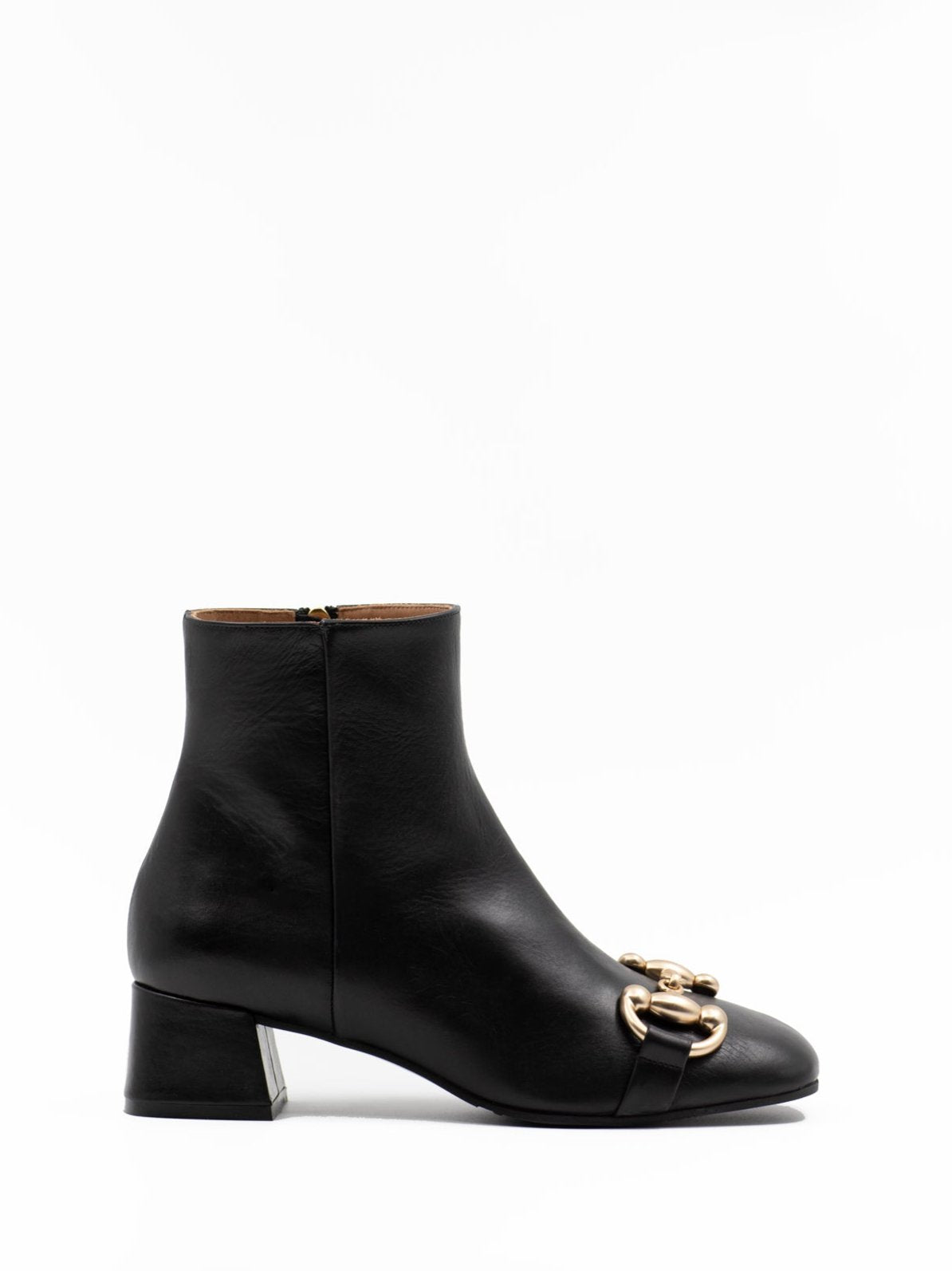 Liv ankle boots in black leather