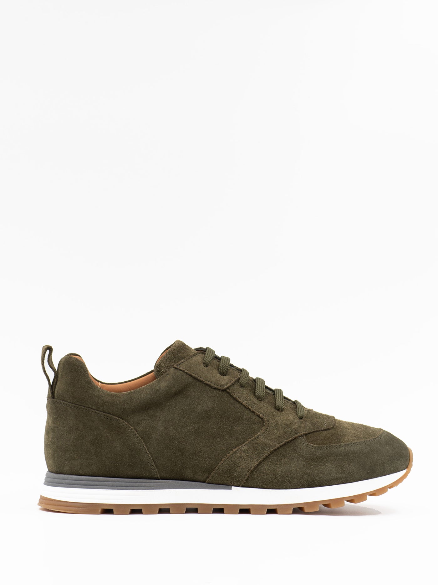 Men's green runners