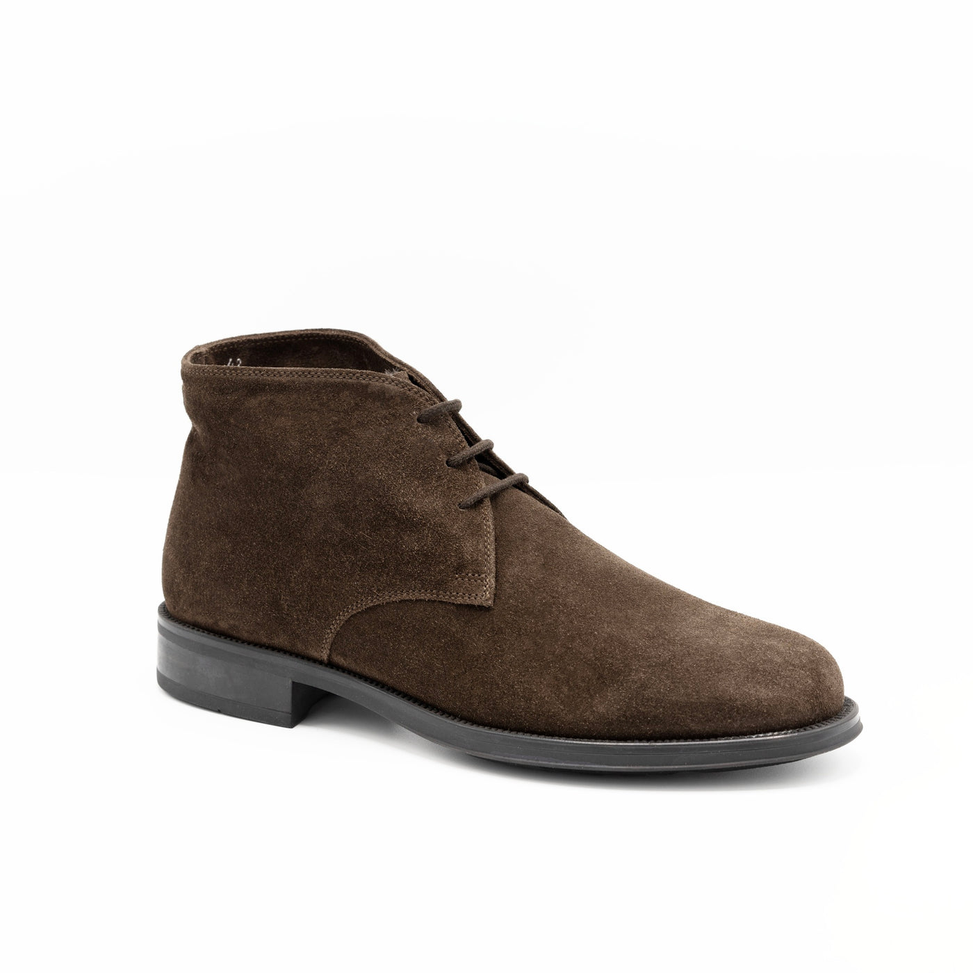 Brown Shearling-Lined Boots