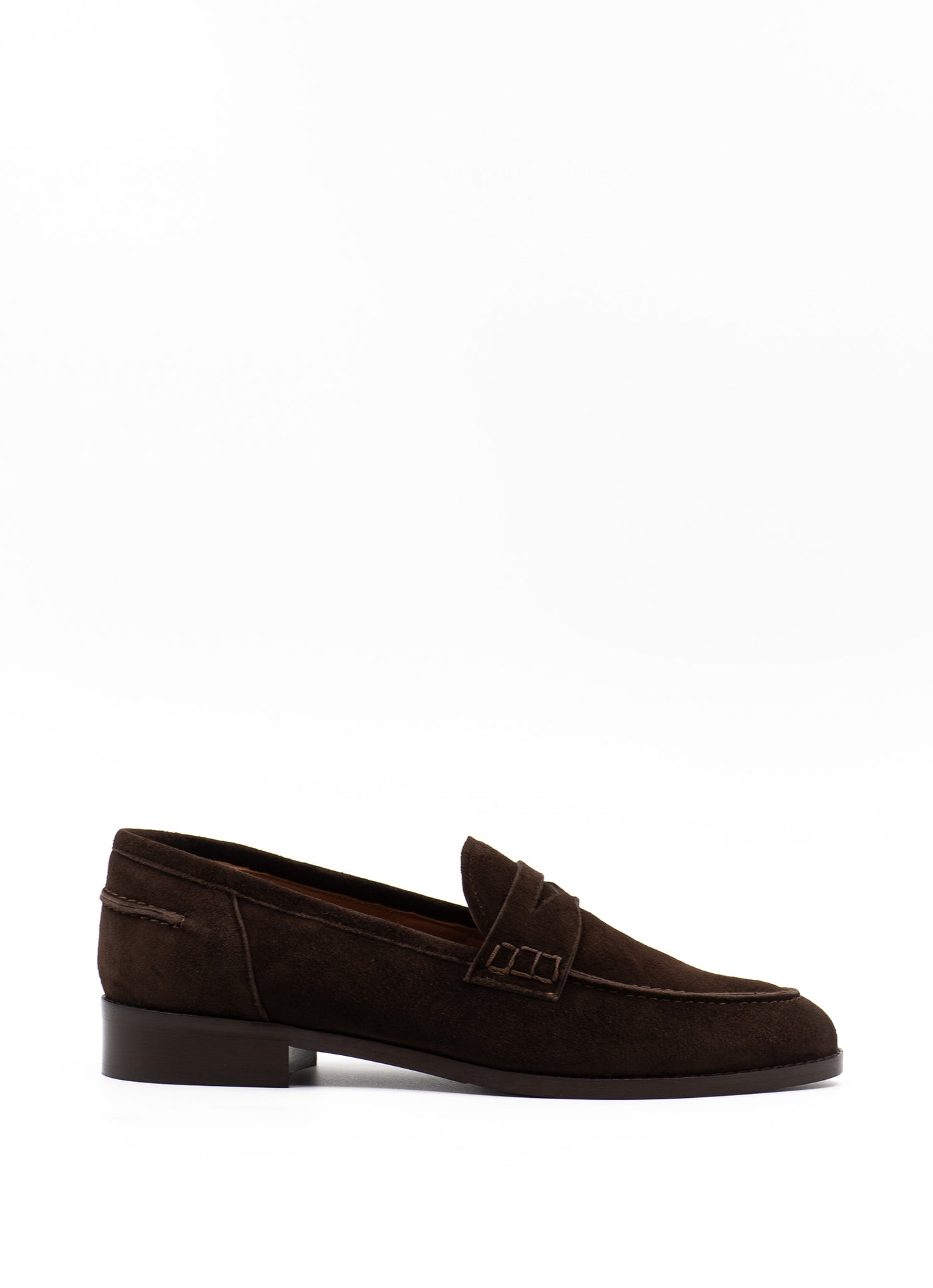 Penny loafers in Brown Suede