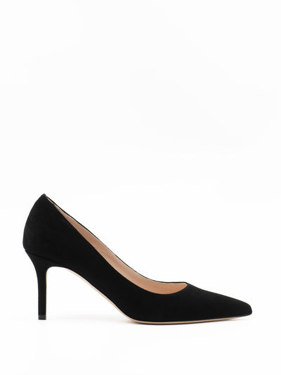 Pumps75 in black suede