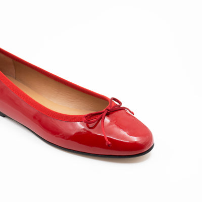 Scala in red patent leather