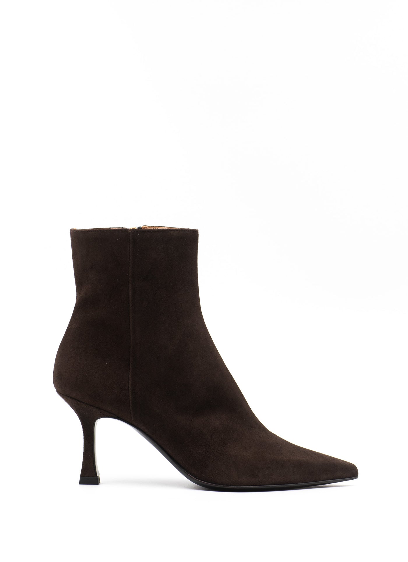 Ankle Boots in Brown Suede