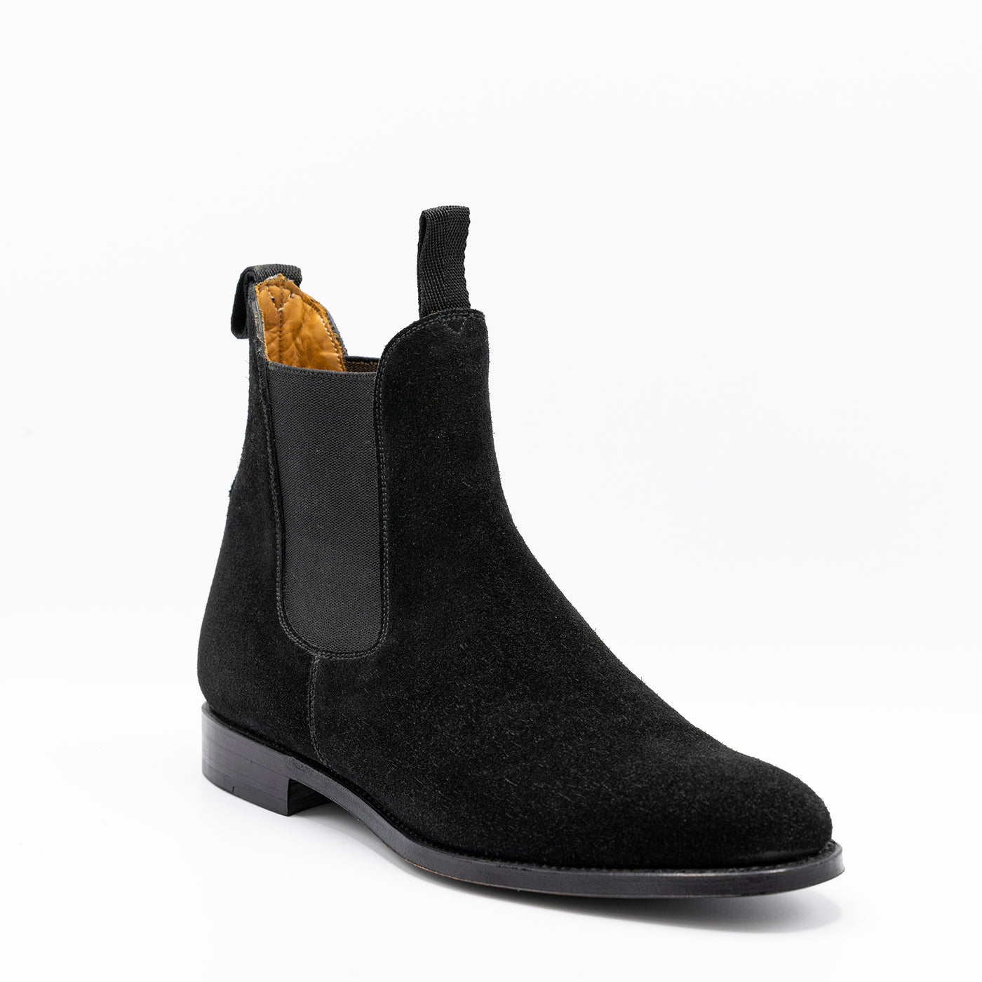 CHELSEA BOOTS in BLACK SUEDE
