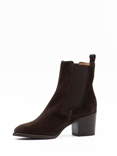 60 mm Chelsea boots in brown suede