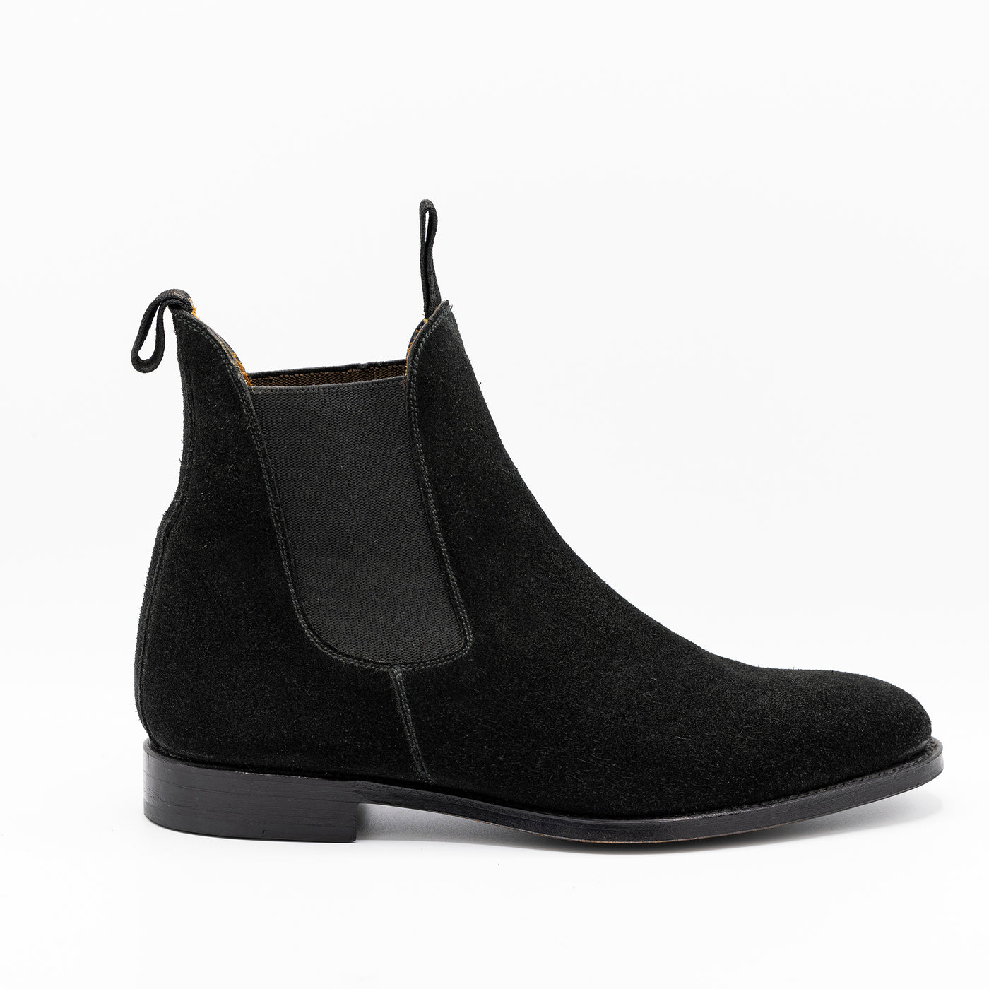 CHELSEA BOOTS in BLACK SUEDE BY MANO