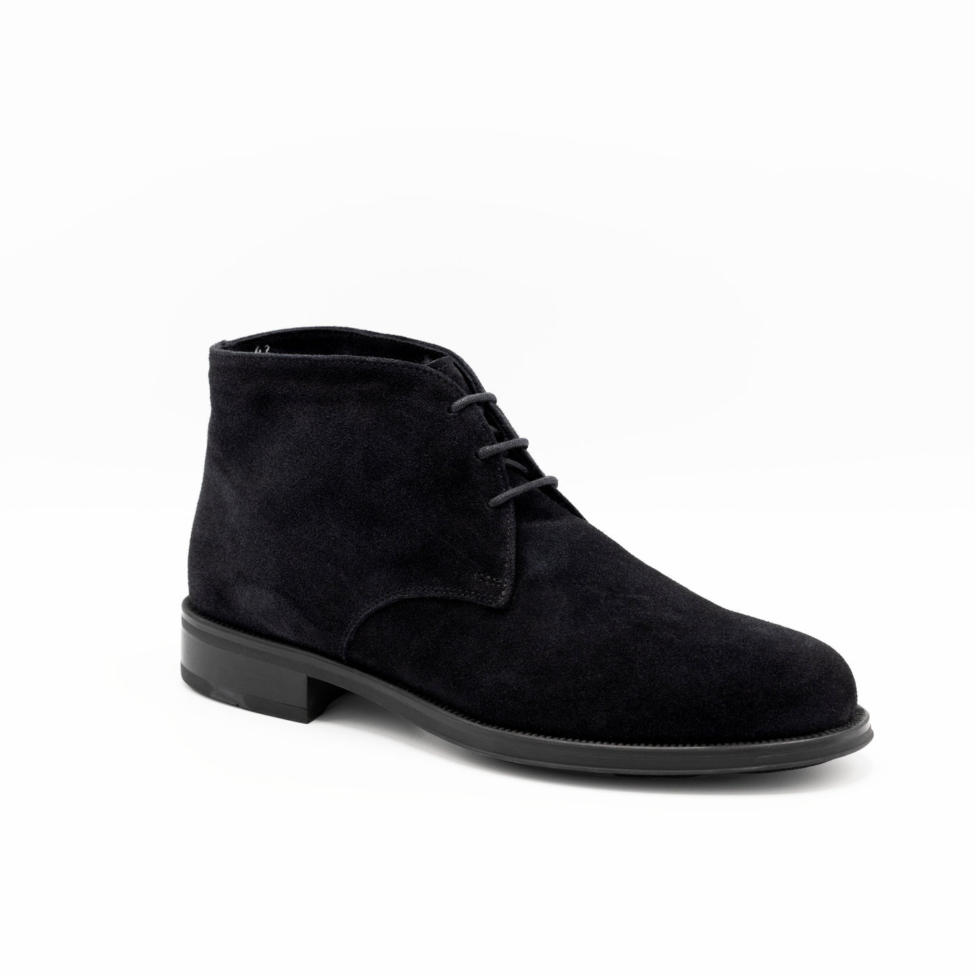 Black Shearling-Lined Boots