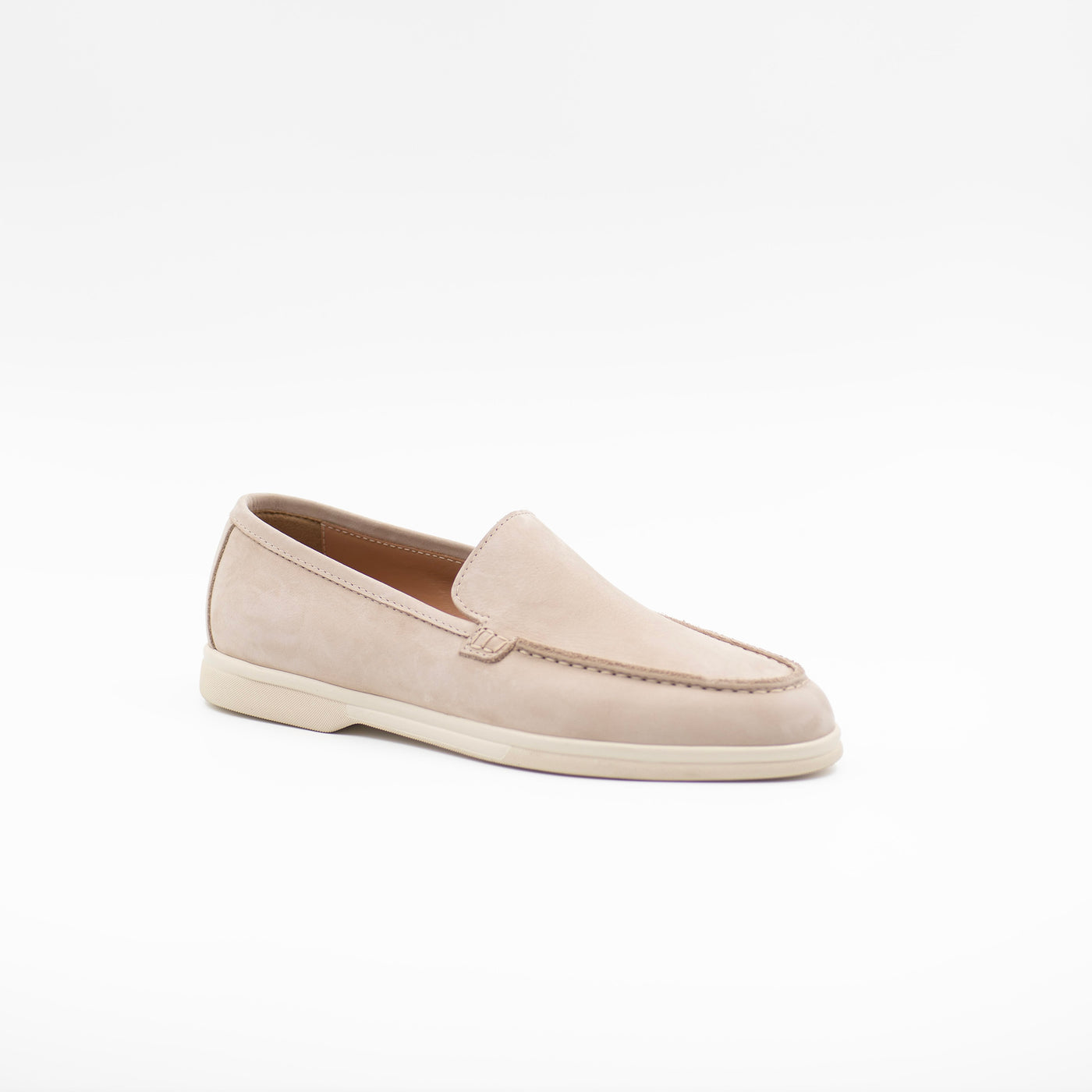 Minimal Moccasin in Ecru