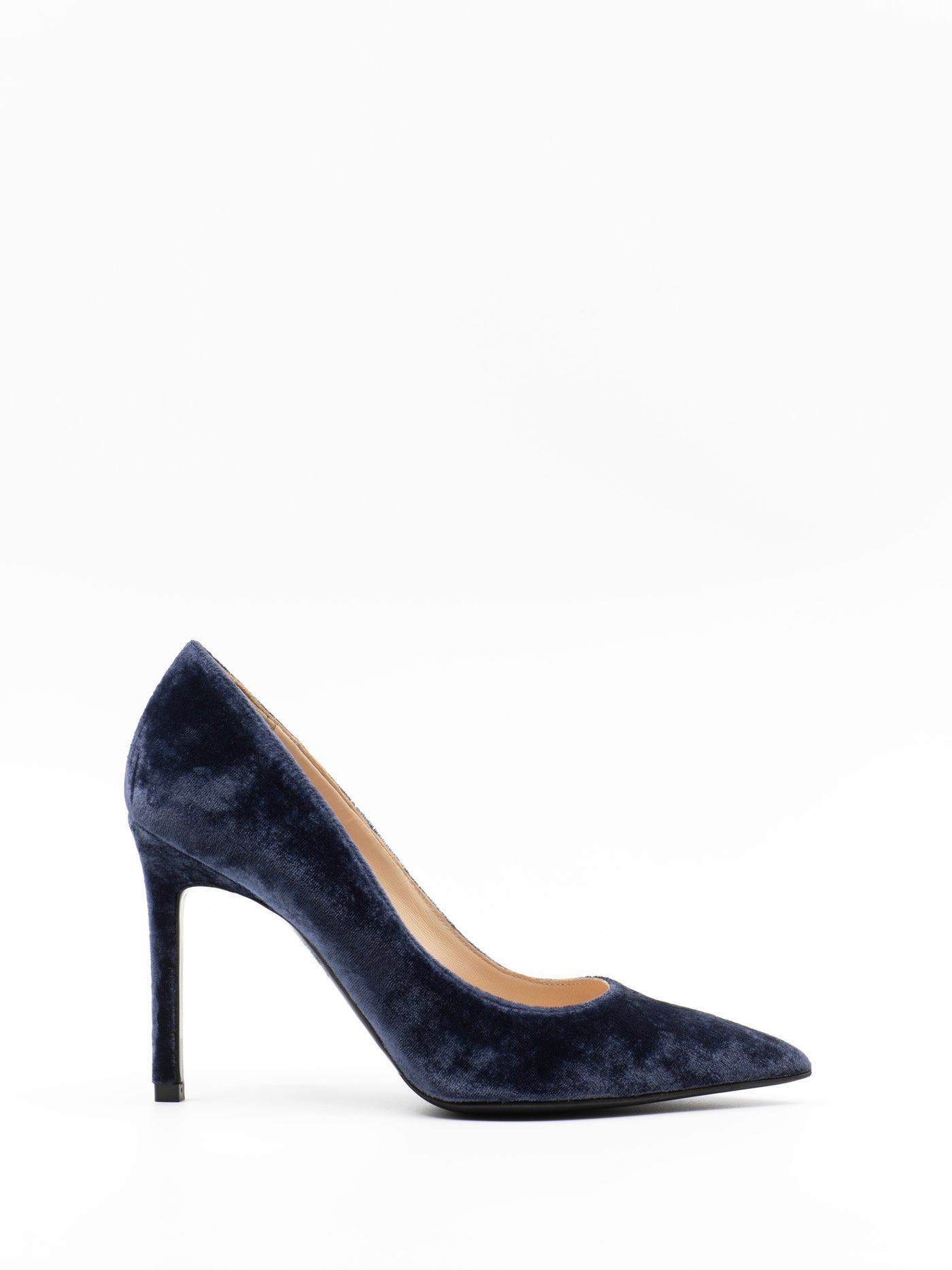 Pumps10 in navy velvet