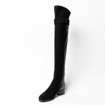 Over-Knee Boots with Stretch
