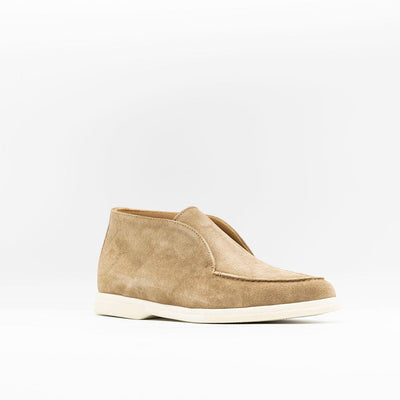 Light brown suede open walks
