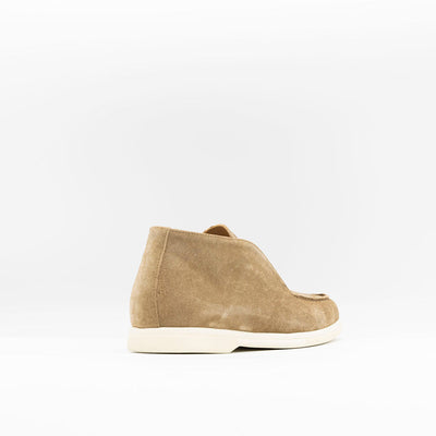 Light brown suede open walks