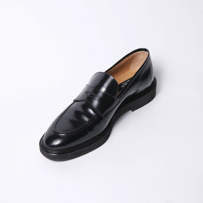 Gomma Penny Loafer in Black Patent