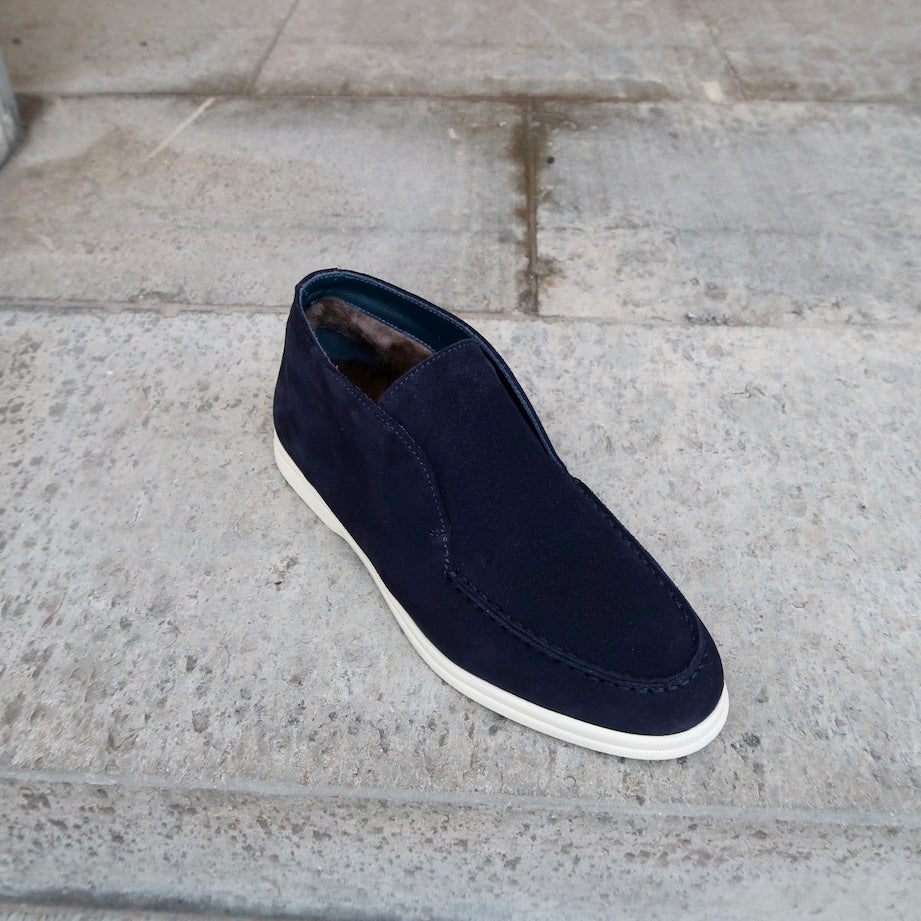 Shearling-Lined Como Loafers