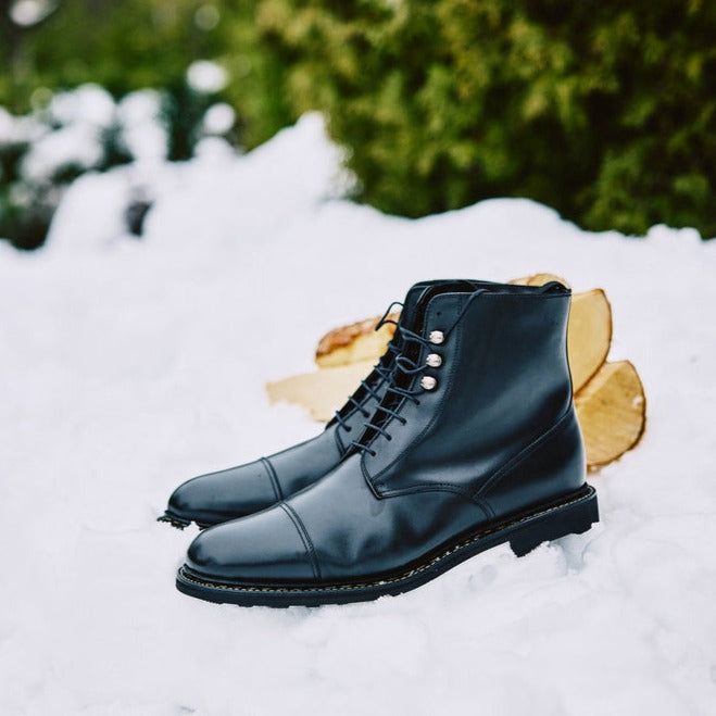 FUR LINED BOOTS by MANO