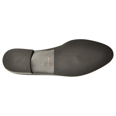 Mini Penny loafers in black patent